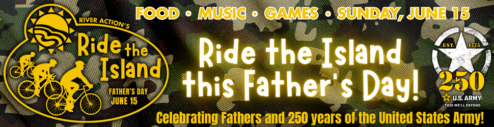 Ride the Island Banner